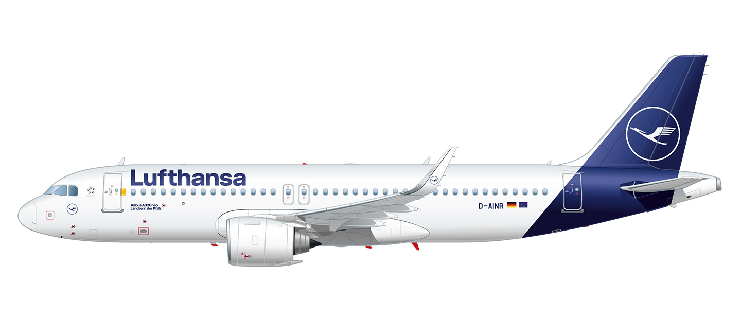 Airbus a320neo схема