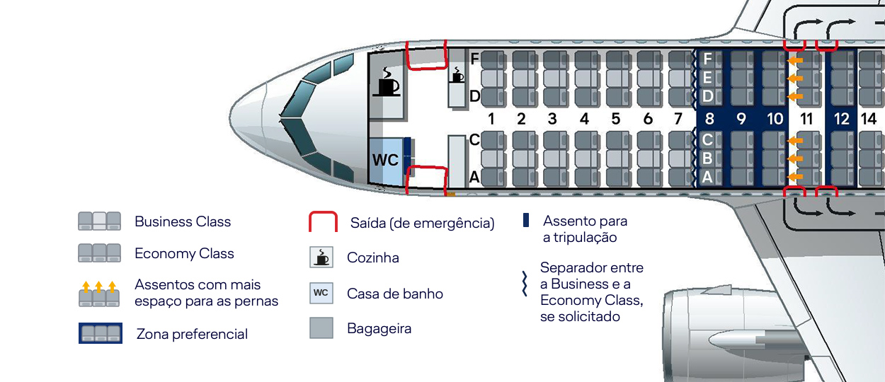 Airbus a320 s7 схема салона места