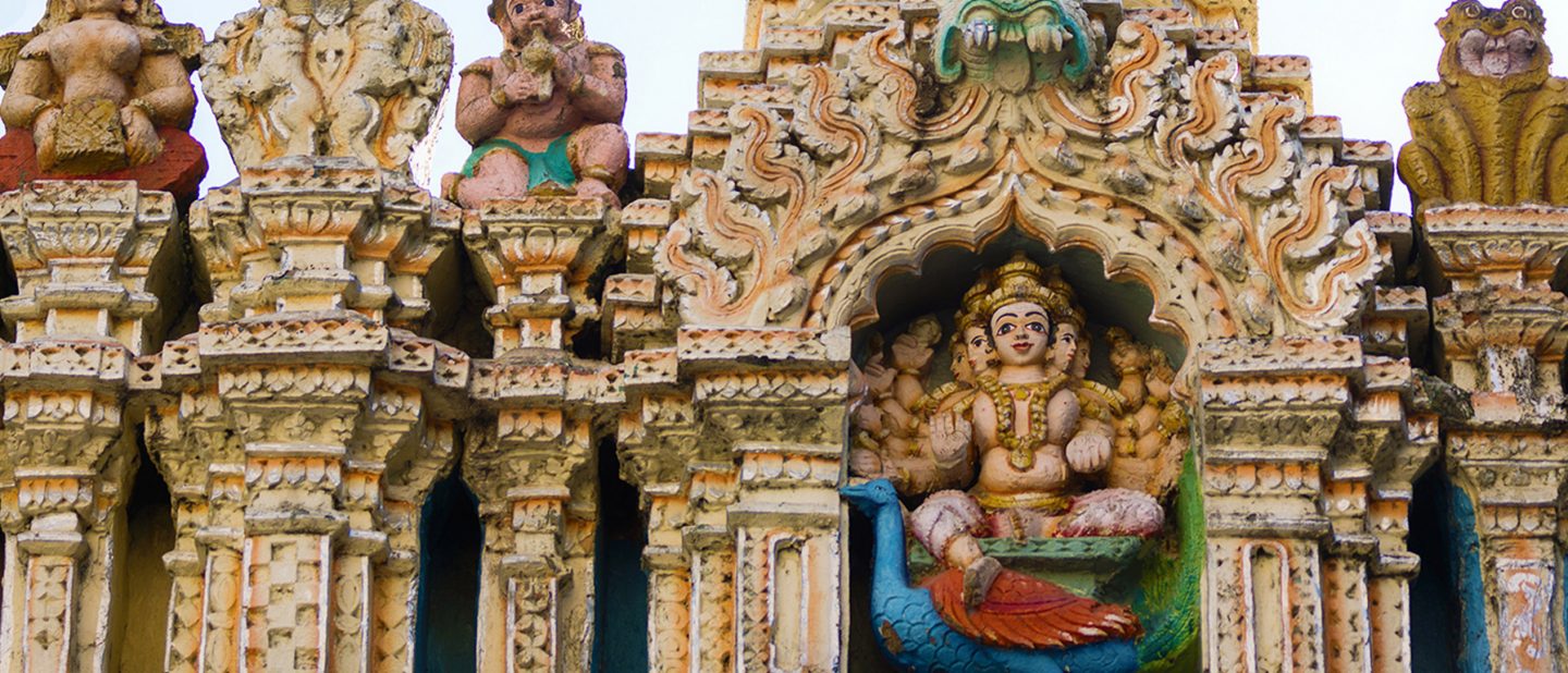 Picture of a temple in Bengalore